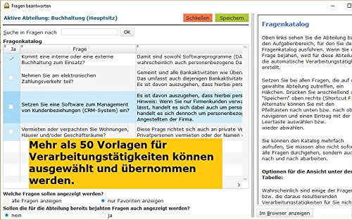 Datenschutzverwaltung – Die Software für den Datenschutz nach der DS-GVO (Kaufversion) - 3