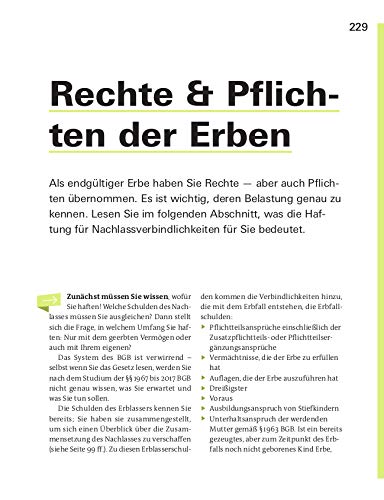 Vererben und Erben – Testament verfassen, Nachlass und Erbfall regeln – Neue Steuerregelung - Checklisten und Mustertestamente von Stiftung Warentest: Testament, Erbschaft und Schenkung - 16