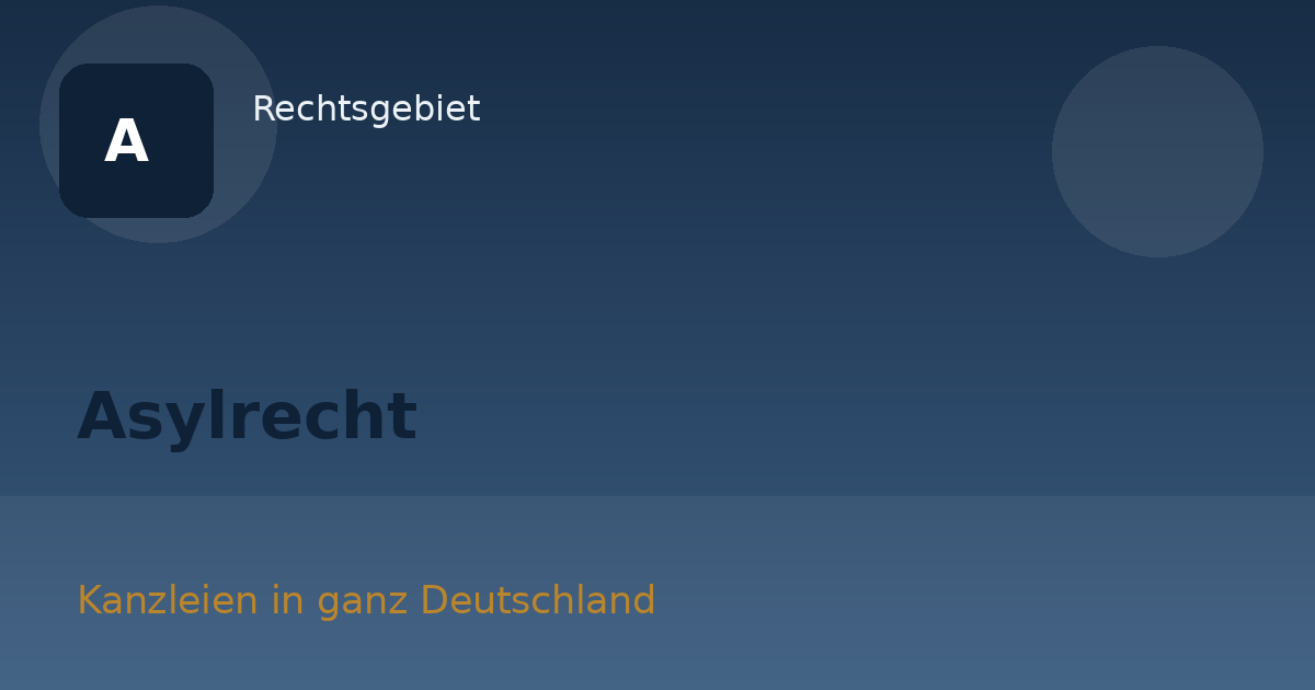 Asylrecht