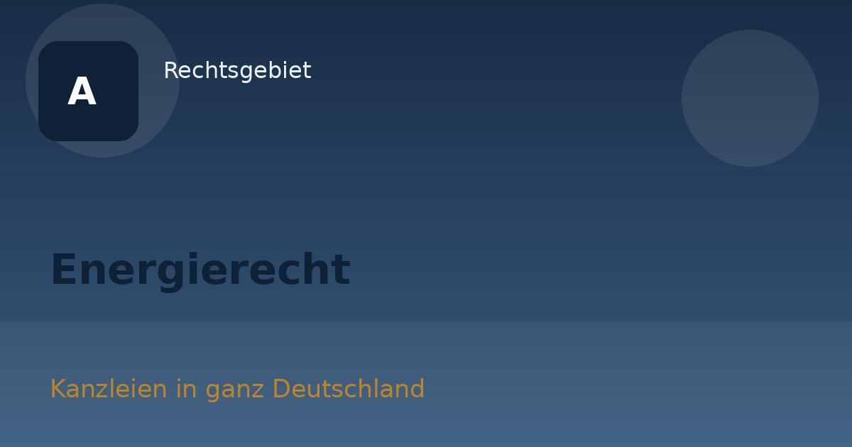 Energierecht