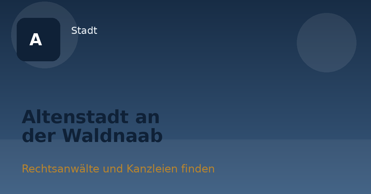 Altenstadt an der Waldnaab