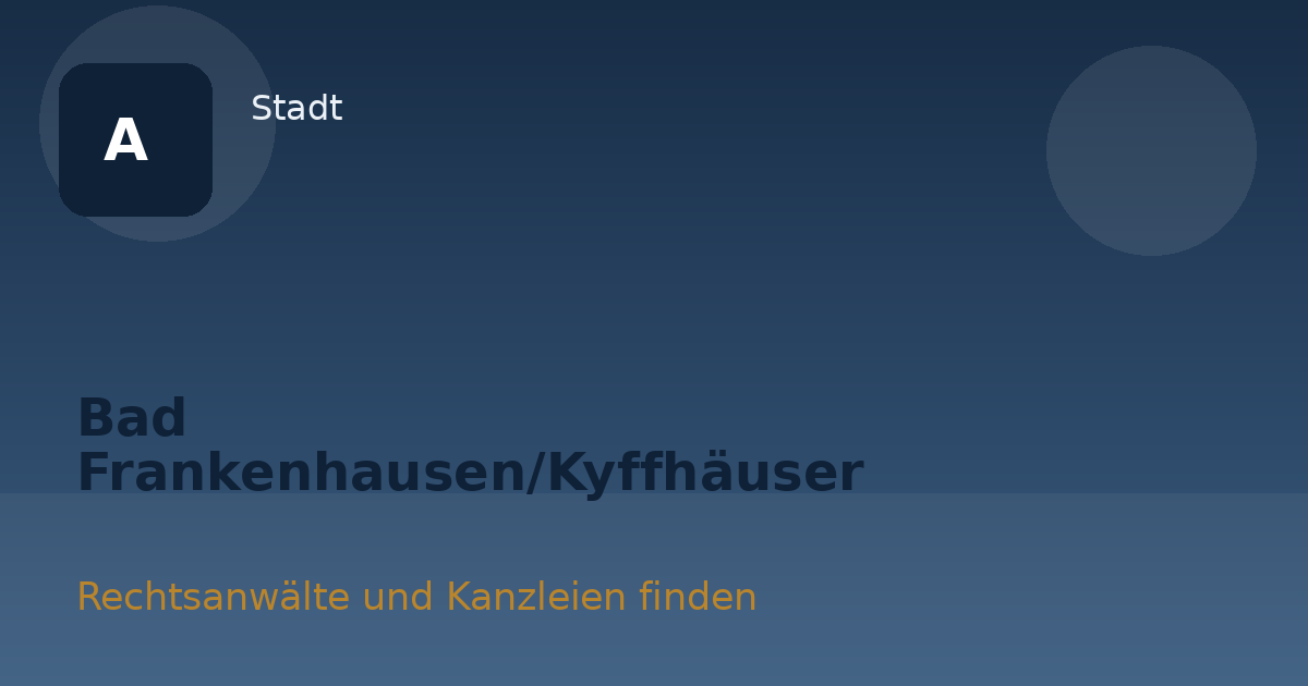 Bad Frankenhausen/Kyffhäuser