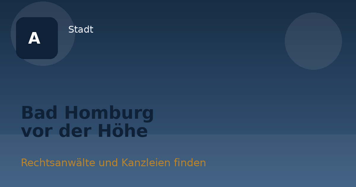 Bad Homburg vor der Höhe