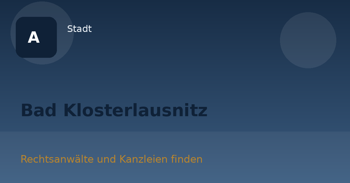 Bad Klosterlausnitz