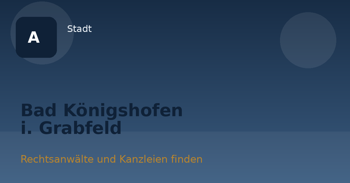 Bad Königshofen i. Grabfeld