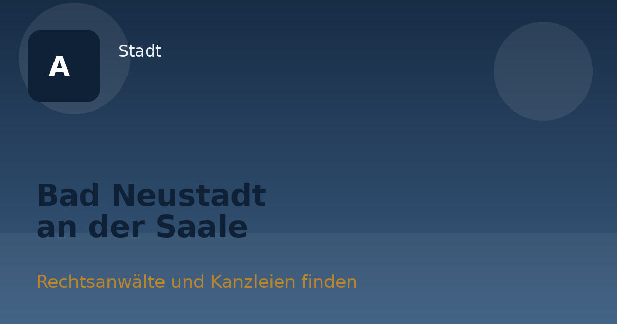 Bad Neustadt an der Saale