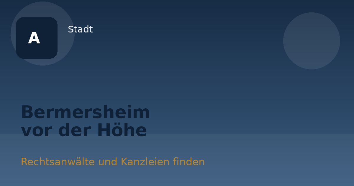Bermersheim vor der Höhe
