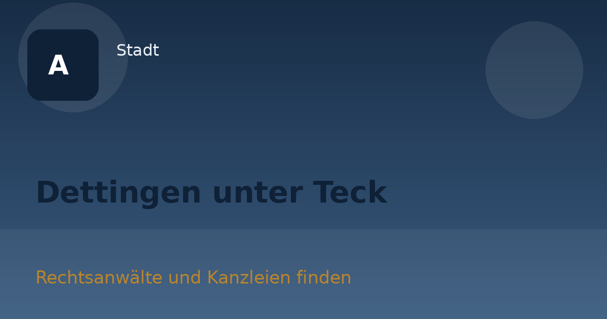 Dettingen unter Teck
