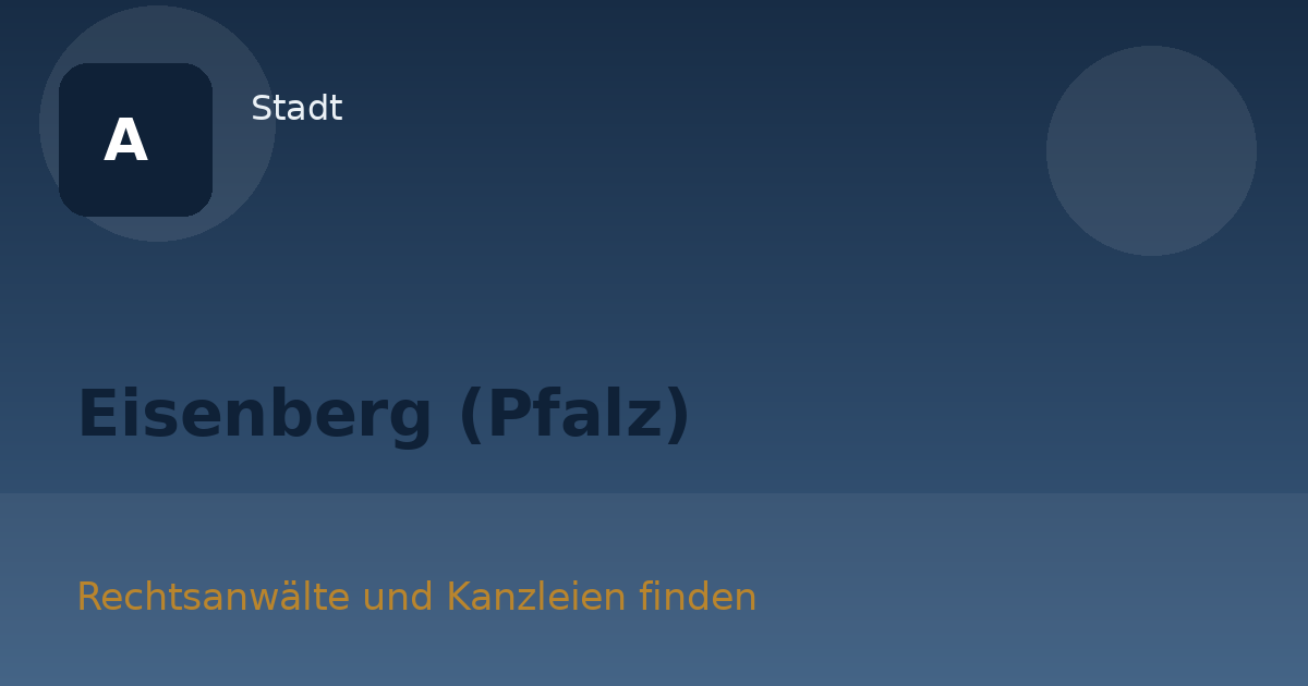 Eisenberg (Pfalz)