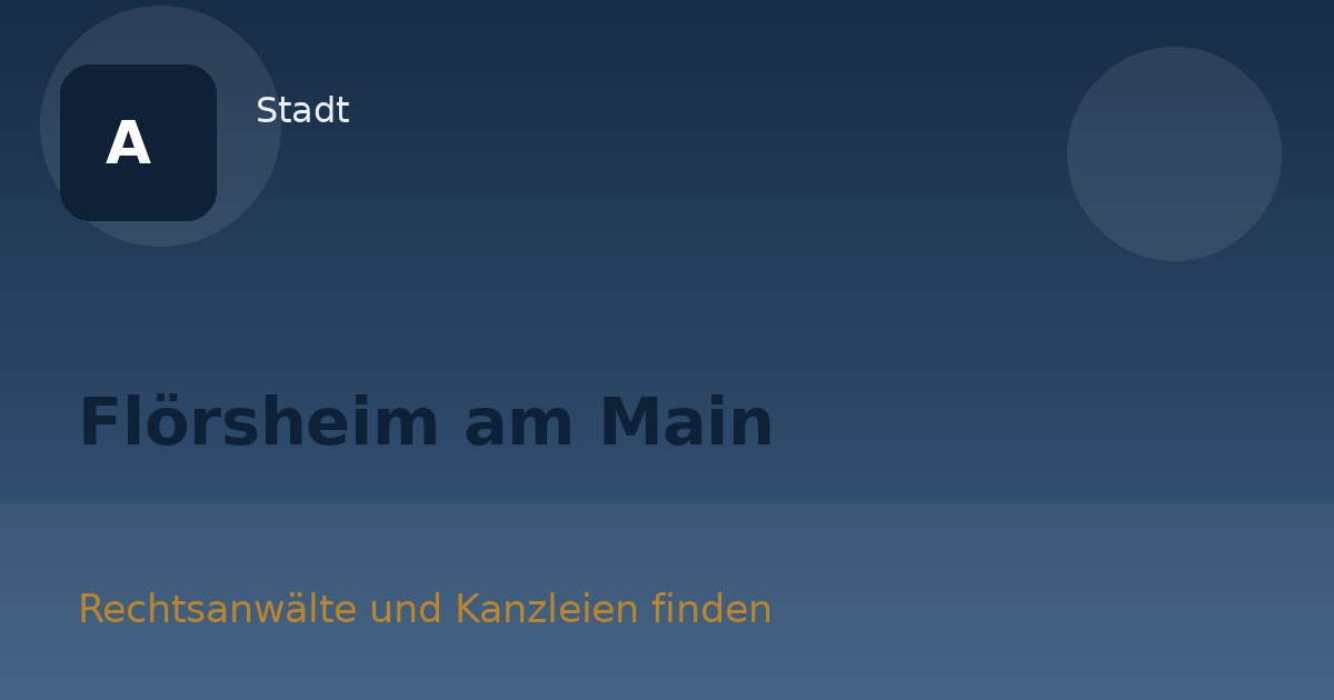 Flörsheim am Main