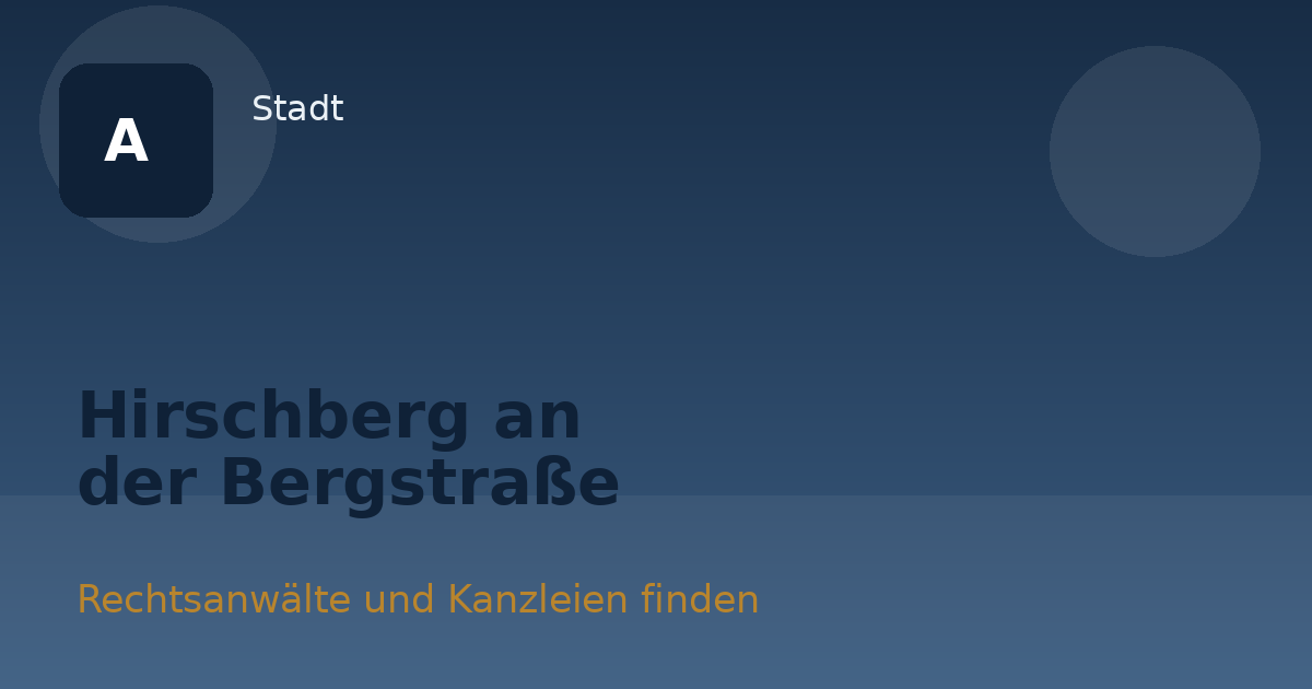 Hirschberg an der Bergstraße