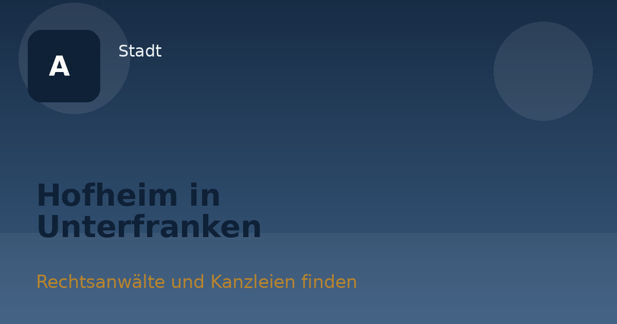 Hofheim in Unterfranken