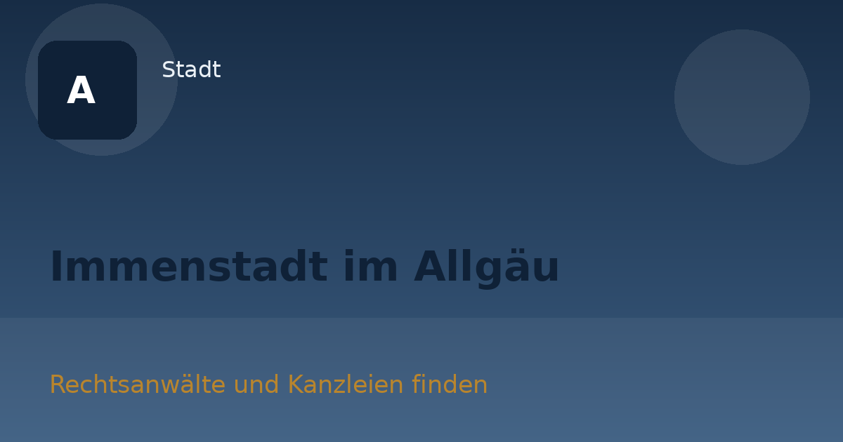 Immenstadt im Allgäu