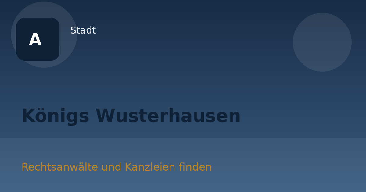 Königs Wusterhausen