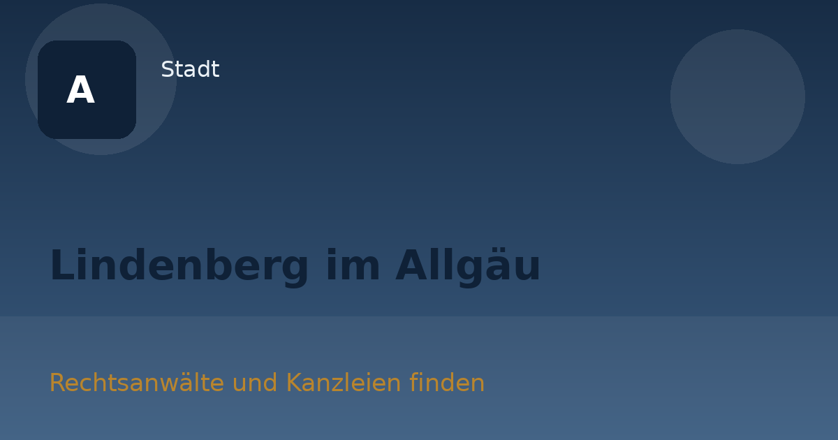 Lindenberg im Allgäu
