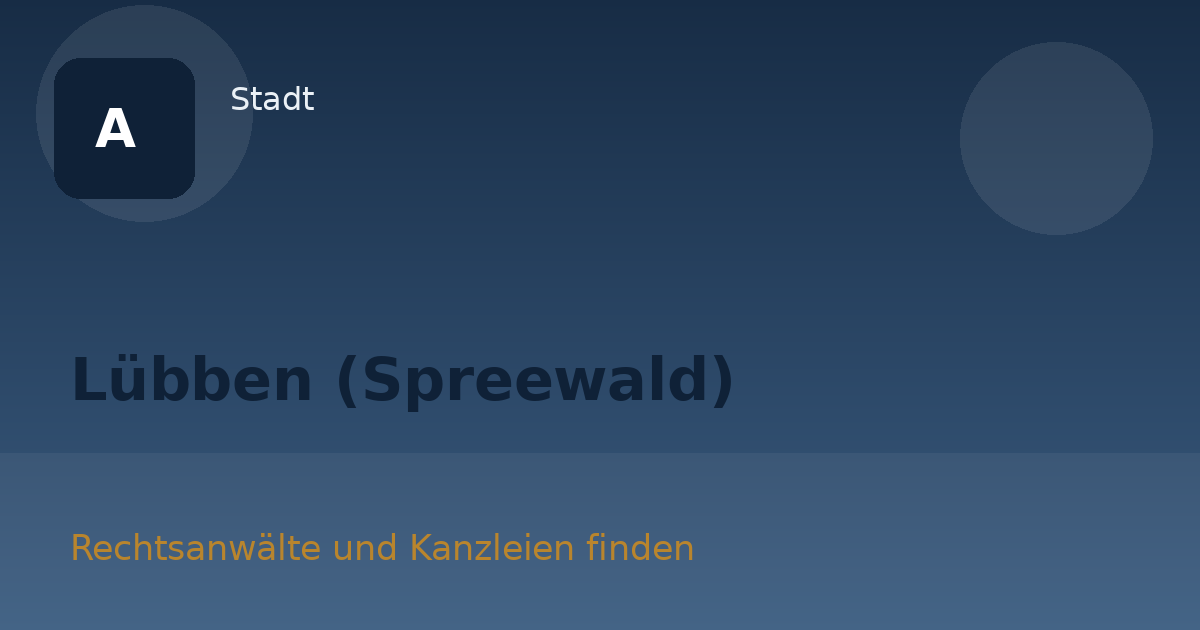Lübben (Spreewald)