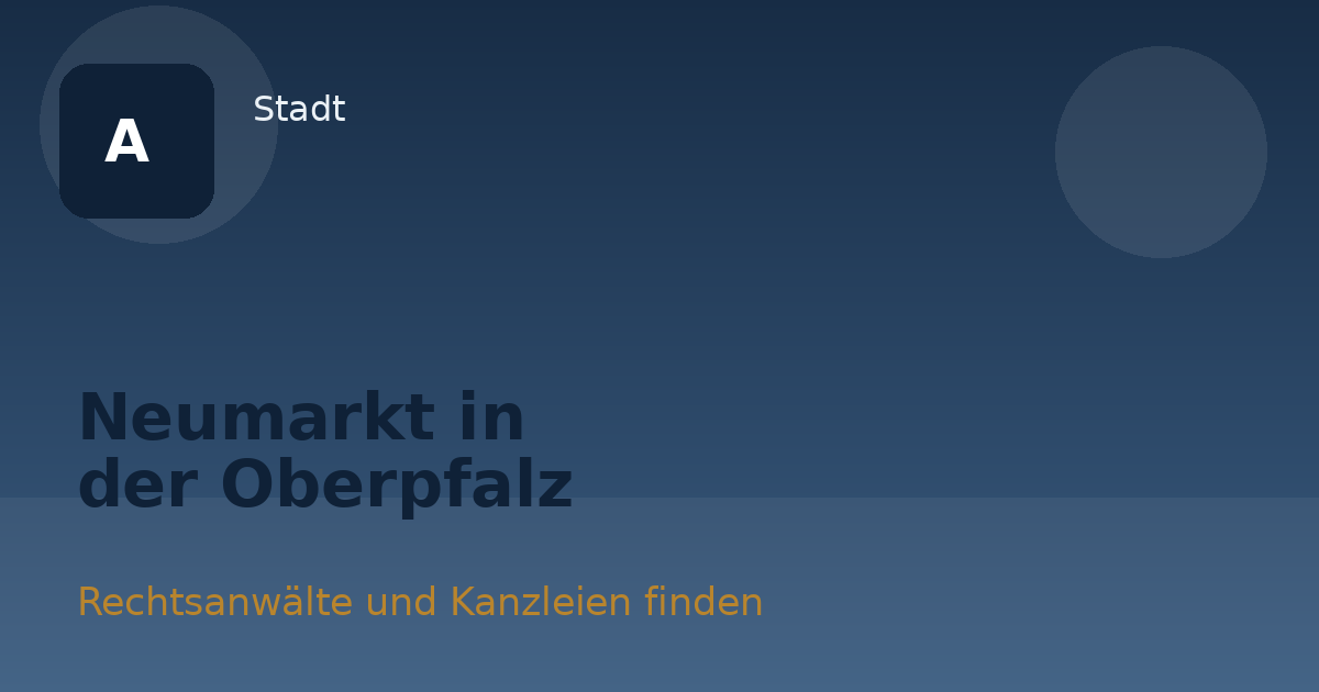 Neumarkt in der Oberpfalz