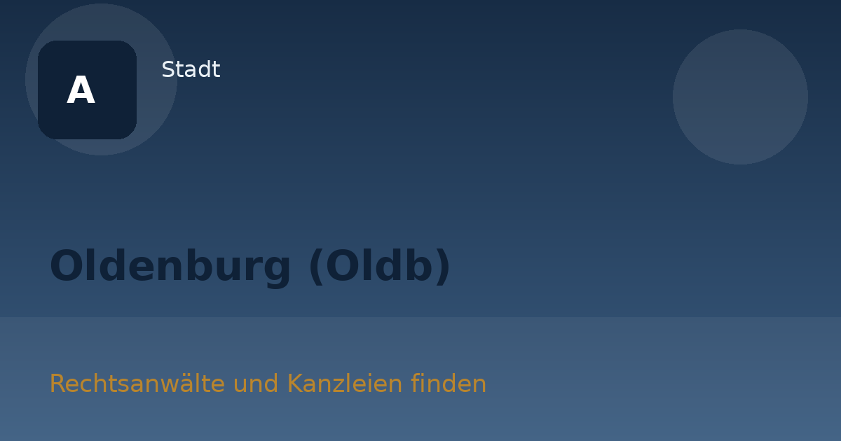 Oldenburg (Oldb)