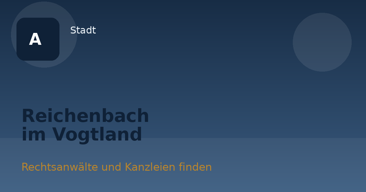 Reichenbach im Vogtland