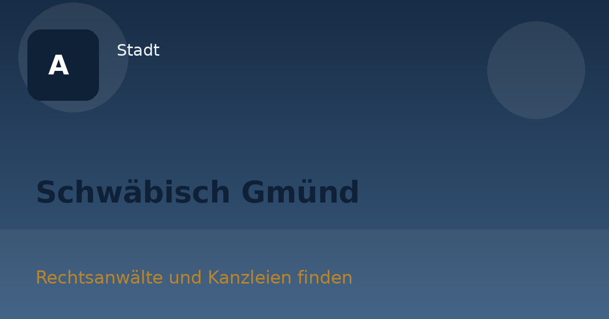 Schwäbisch Gmünd