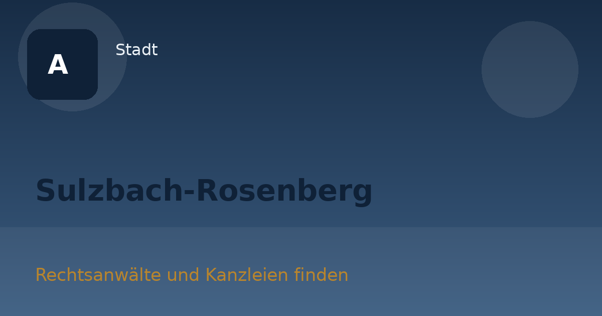 Sulzbach-Rosenberg
