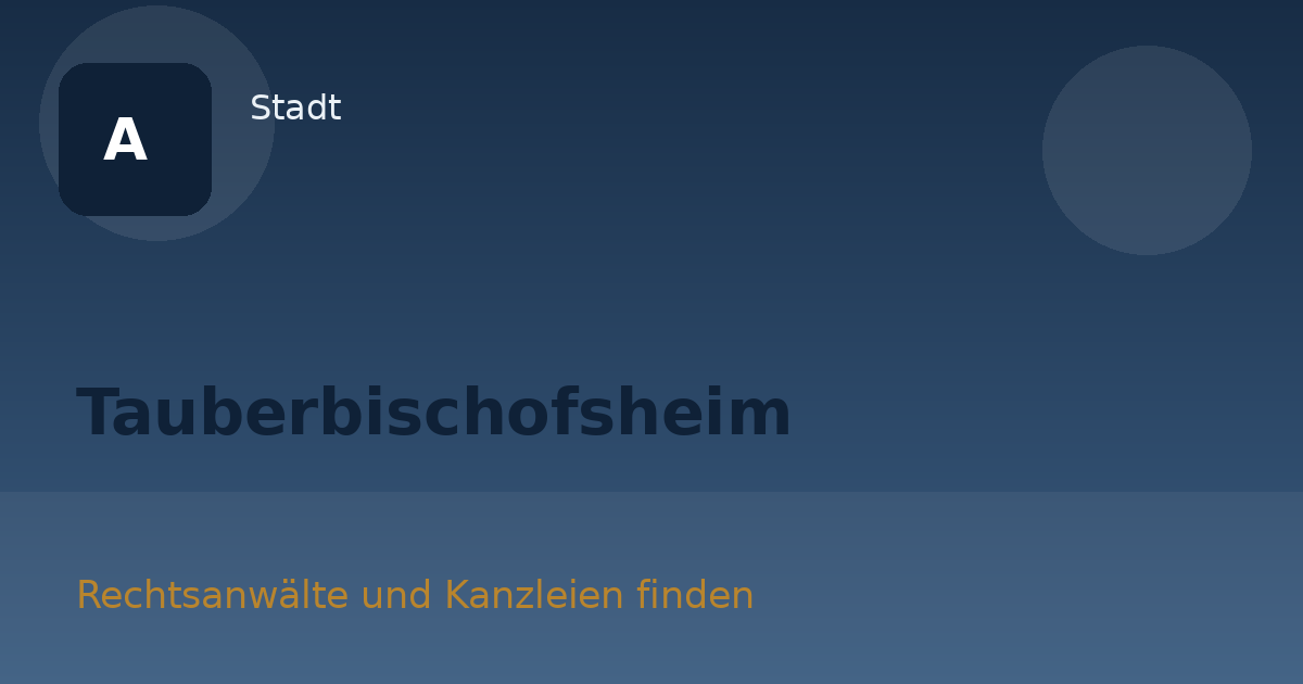 Tauberbischofsheim