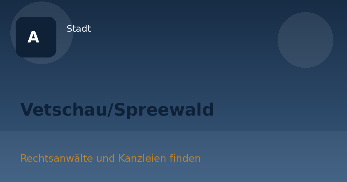 Vetschau/Spreewald
