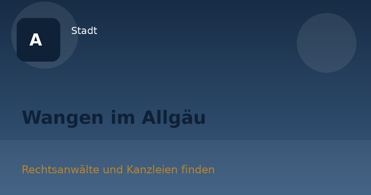Wangen im Allgäu