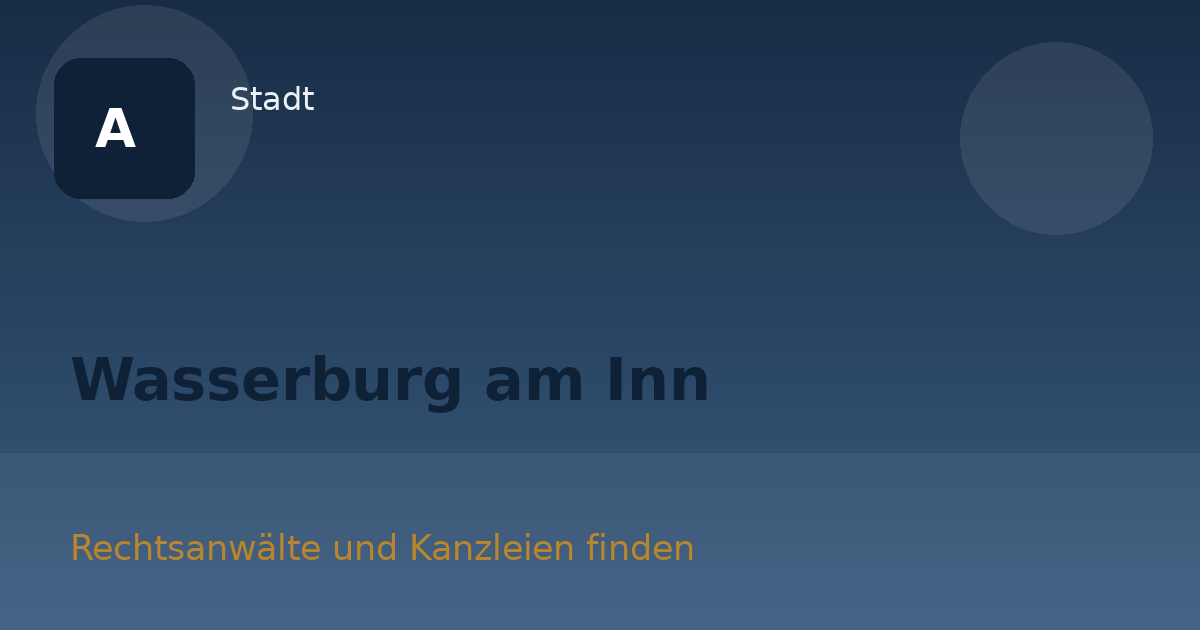 Wasserburg am Inn