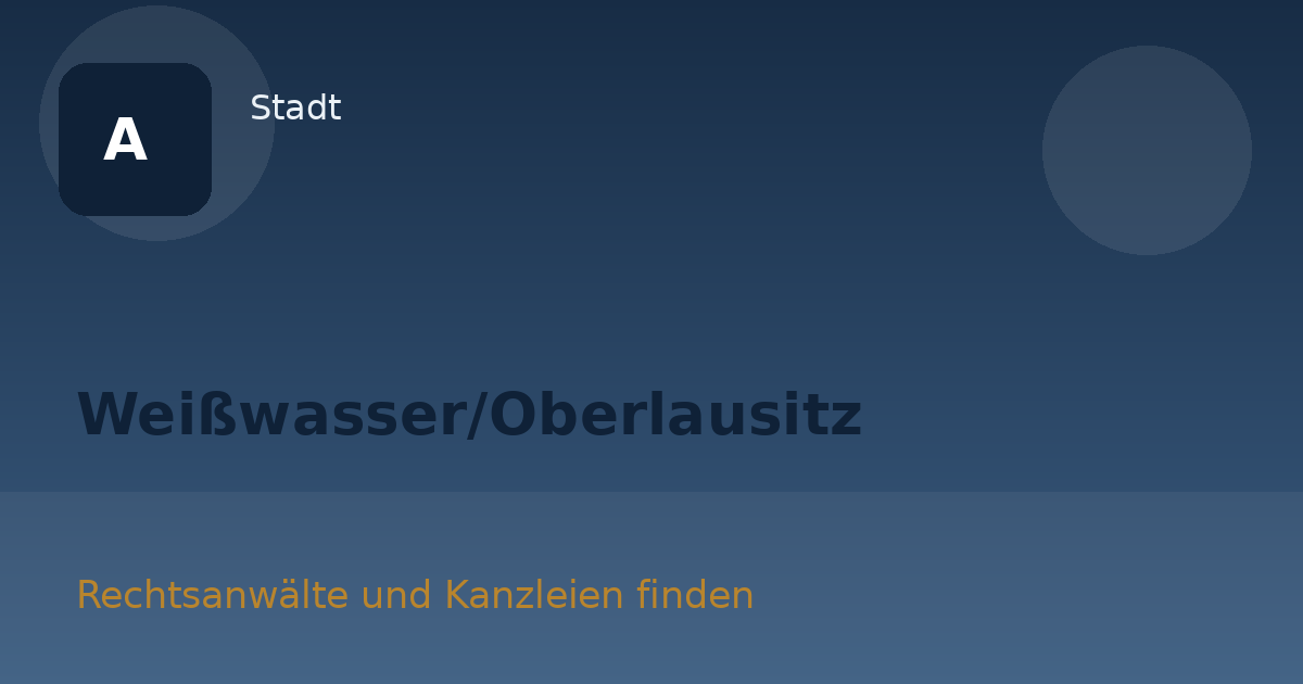 Weißwasser/Oberlausitz